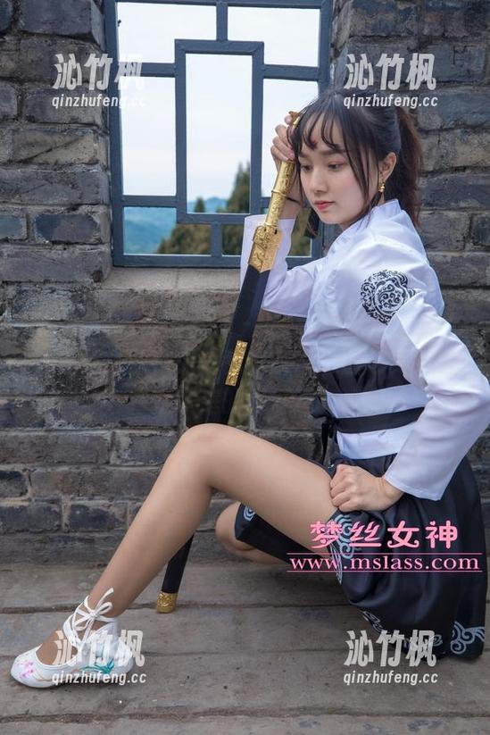 MSLASS梦丝女神 - 玥玥化身家居小淑女，无圣光却依旧令我惊叹——图包其实就是家庭的“舒适”