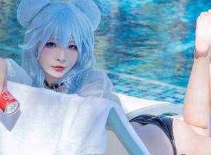 玉汇yuuhui的夏日套图，穿越三伏天的清凉穿搭，小心上瘾哦！